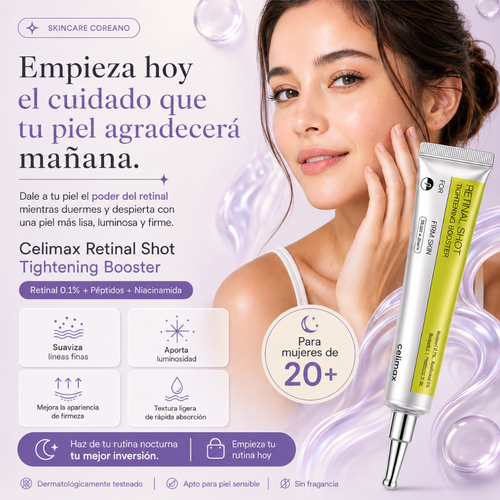 El booster coreano que despierta una piel más firme, lisa y luminosa ✨