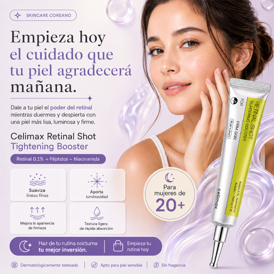 El booster coreano que despierta una piel más firme, lisa y luminosa ✨