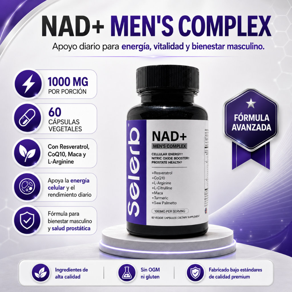 Energía, rendimiento y bienestar masculino en una sola fórmula
