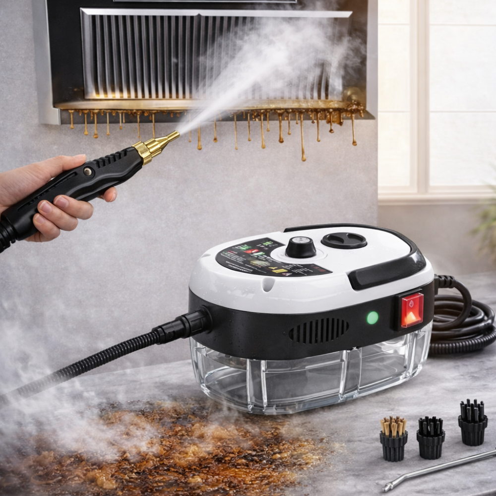 La solución definitiva: limpieza con vapor a presión