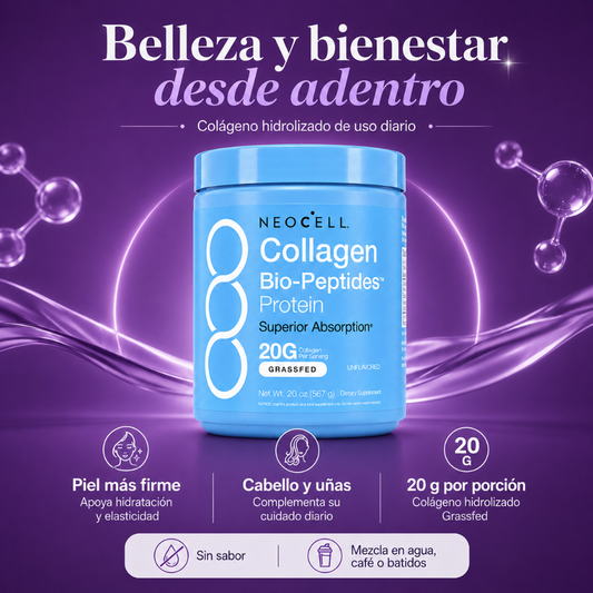 Tu belleza también se nutre desde adentro: Neocell Colageno